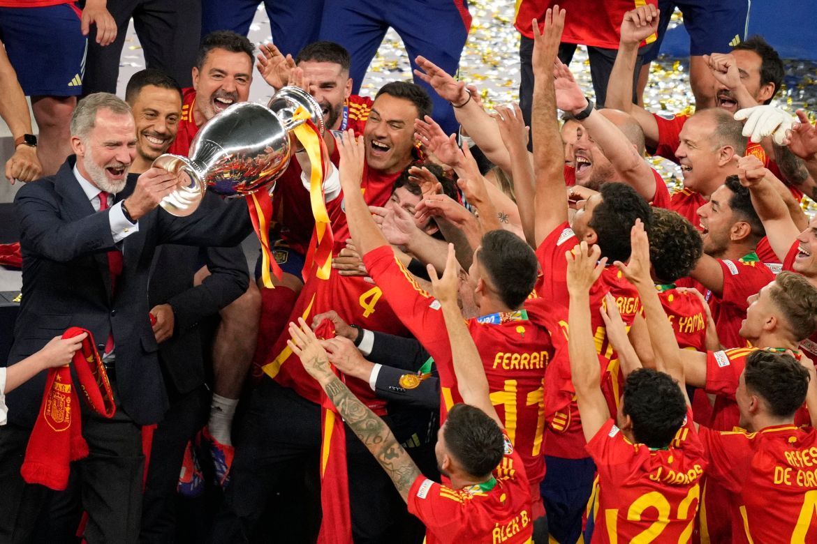 1170x780 Photos: Celebrations as Spain wins Euro 2024 football crown for fourth time. UEFA Euro 2024 News