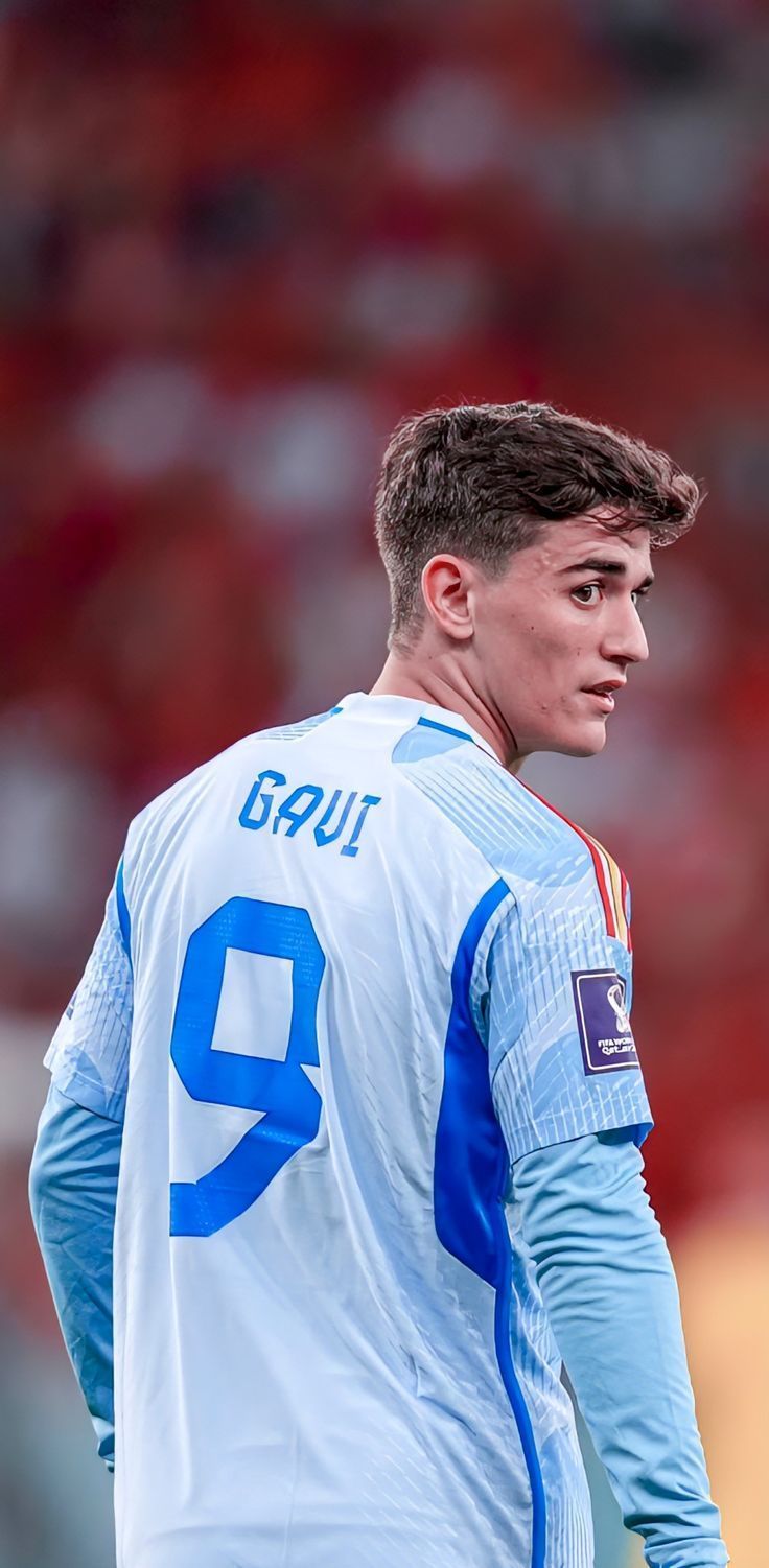 736x1501 Gavi Spain World Cup HD wallpaper Qatar 2022