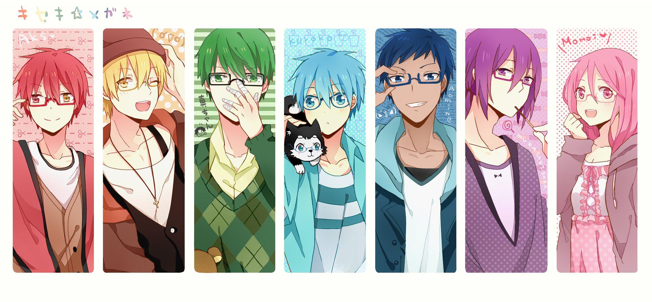 2100x975 kuroko, No, Basket, Kiseki, No, Sedai Wallpaper HD / Desktop