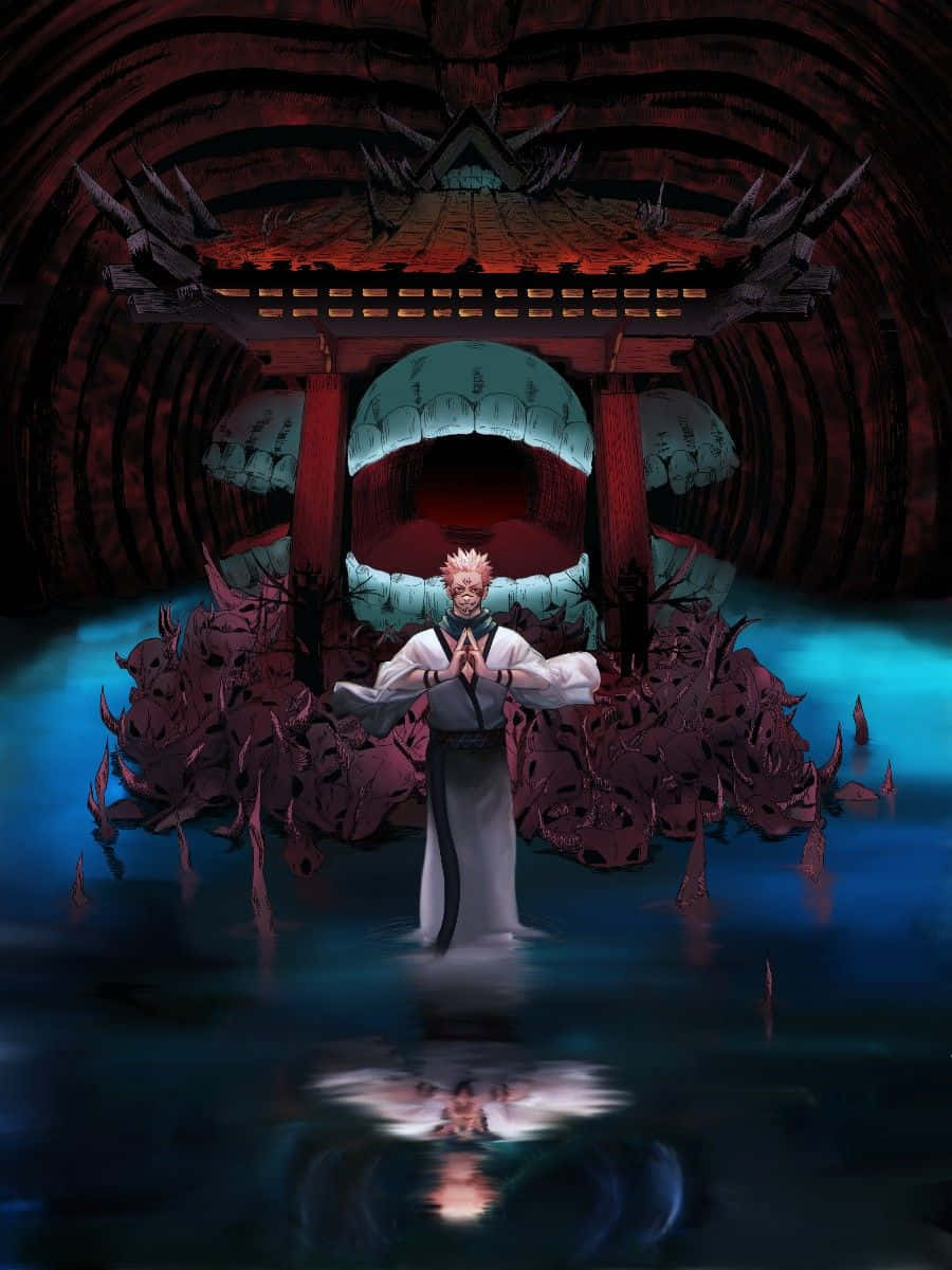 900x1200 Download Malevolent Man In Shrine [wallpaper] Wallpaper