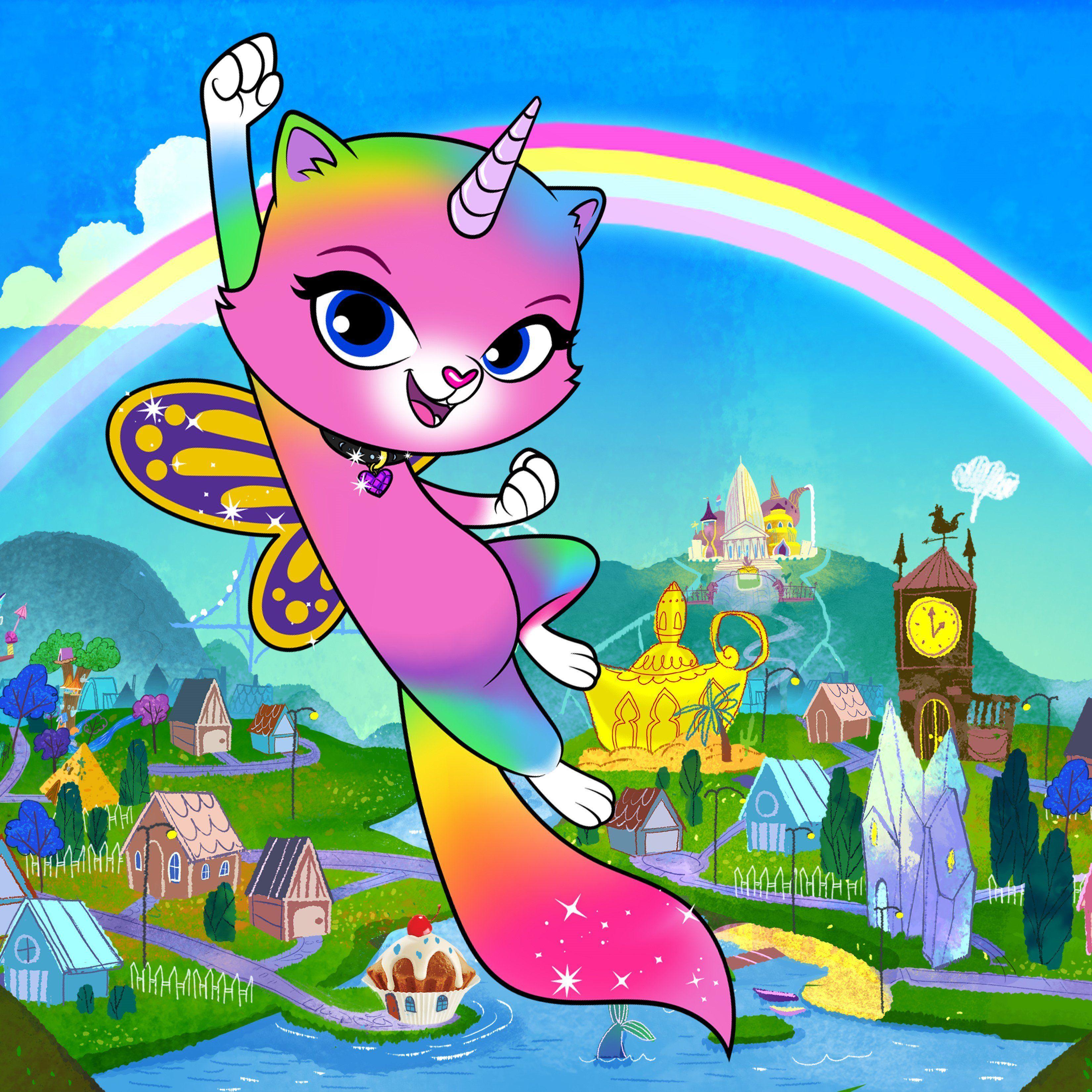 3300x3300 Rainbow Butterfly Unicorn Kitty: Nickelodeon Surprises Fans