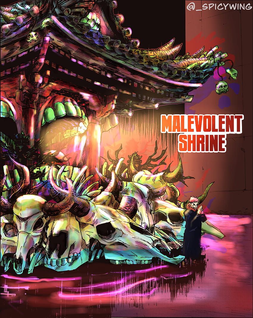 850x1068 Steiner, malevolent shrine HD phone wallpaper