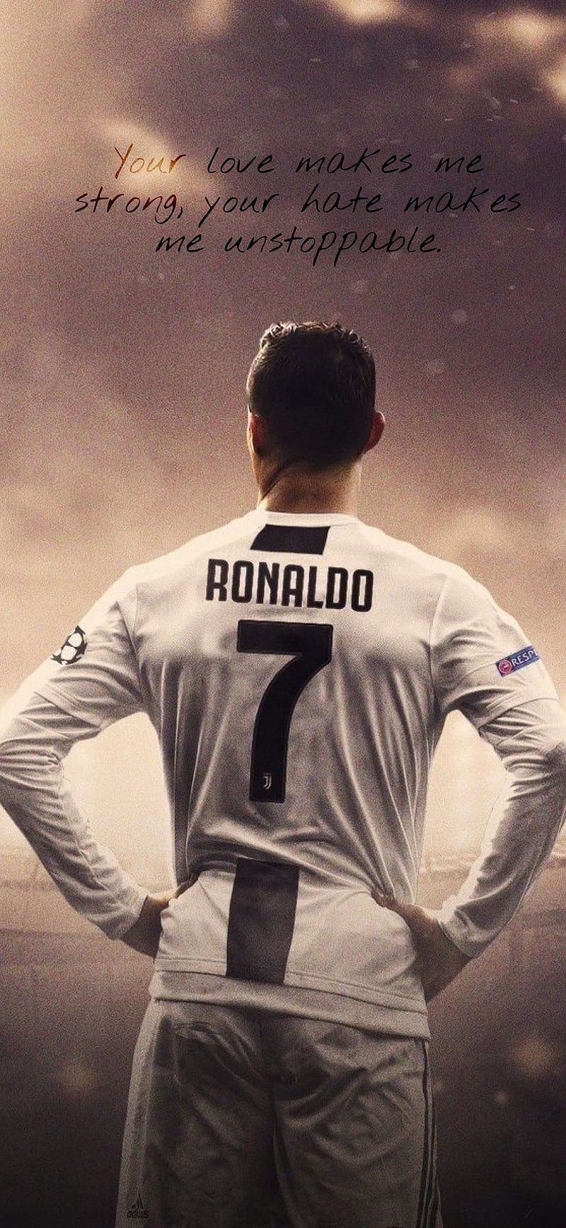 800x1733 Cristiano Ronaldo, fearless, motivational, HD phone wallpaper