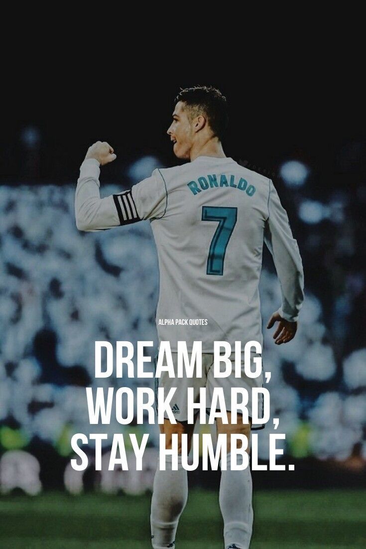 735x1102 Fashion fall. Ronaldo quotes, Cristiano ronaldo quotes, Inspirational football quotes