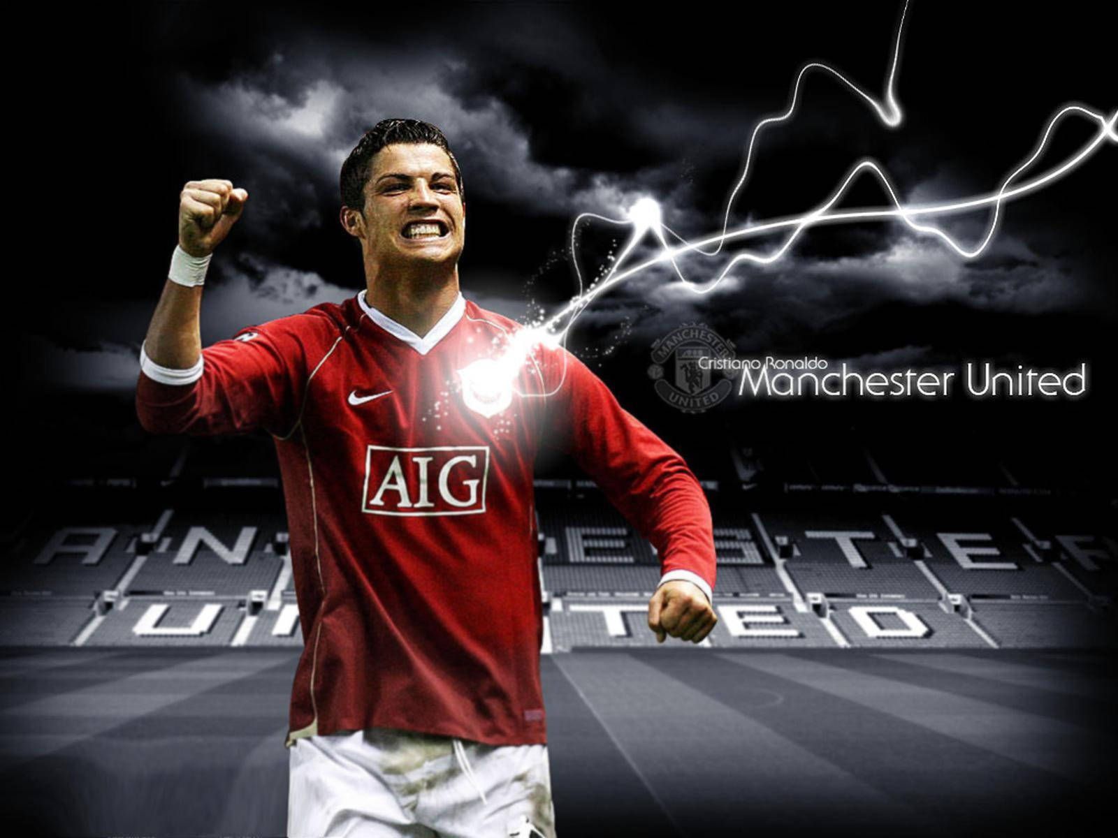 1600x1200 Cristiano Ronaldo Manchester United Wallpaper