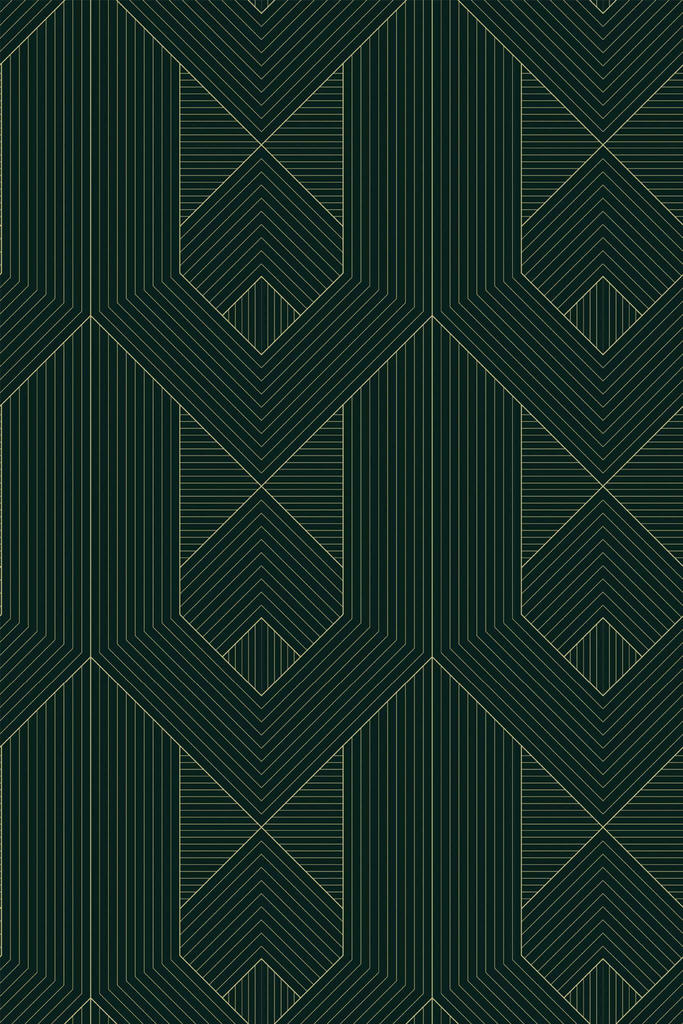 1365x2048 Emerald Lines Peel And Stick Wallpaper Or Non Pasted
