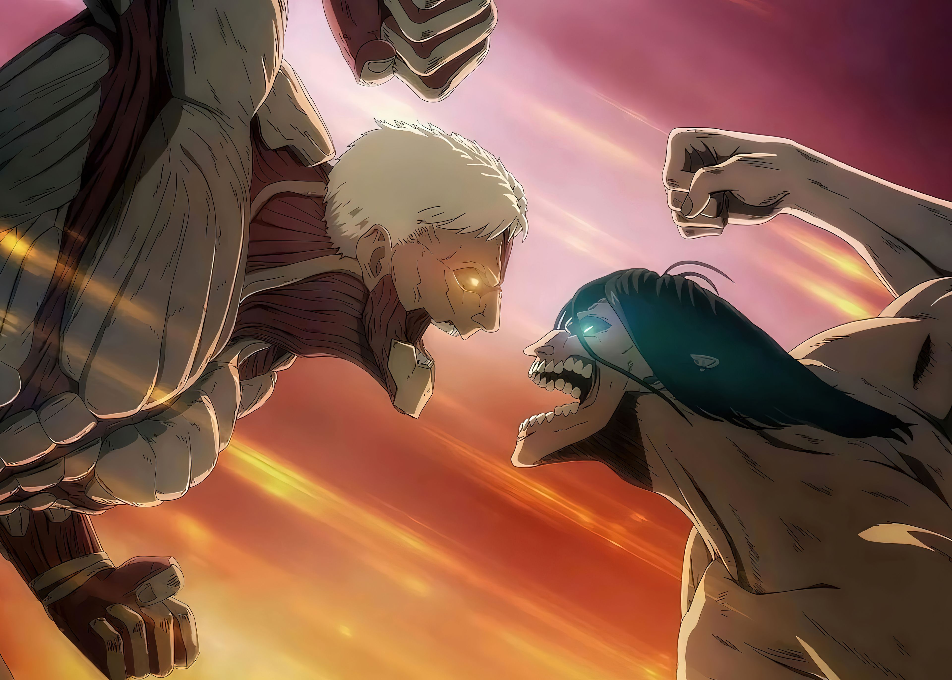 3840x2743 Attack on Titan Wallpaper 4K, Final season, Eren Yeager