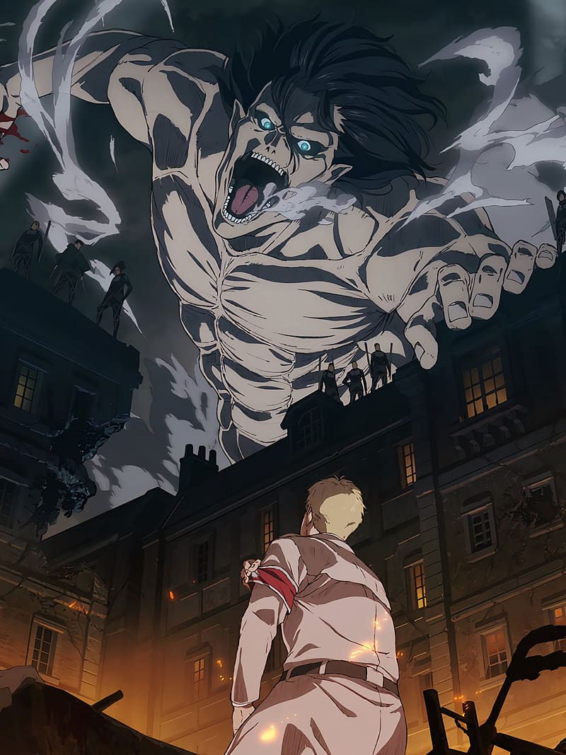 800x1067 Anime, Titan, Eren Yeager, Shingeki No Kyojin, Attack On Titan, Reiner Braun, HD phone wallpaper