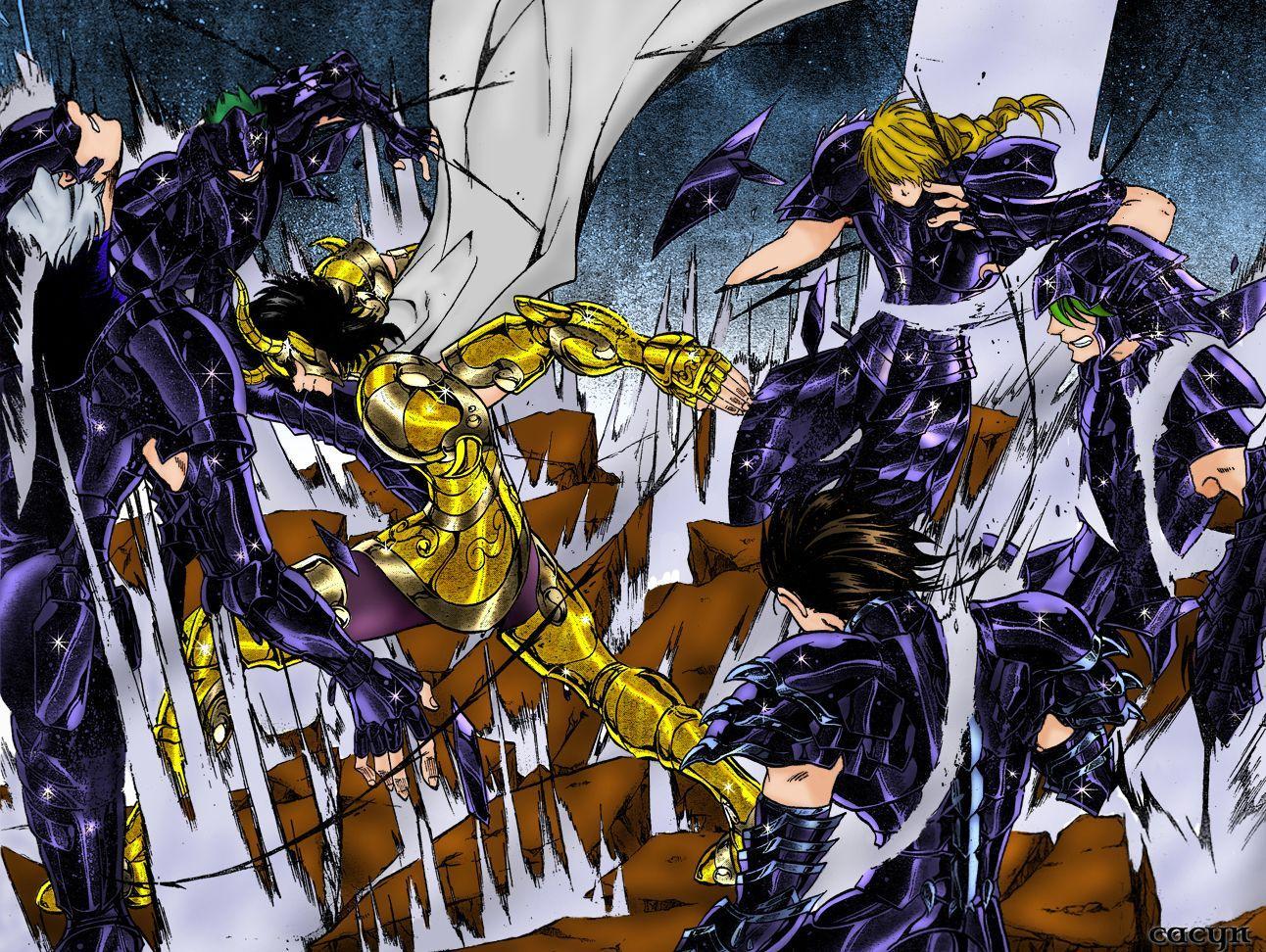 1292x972 Saint Seiya: The Lost Canvas Wallpaper