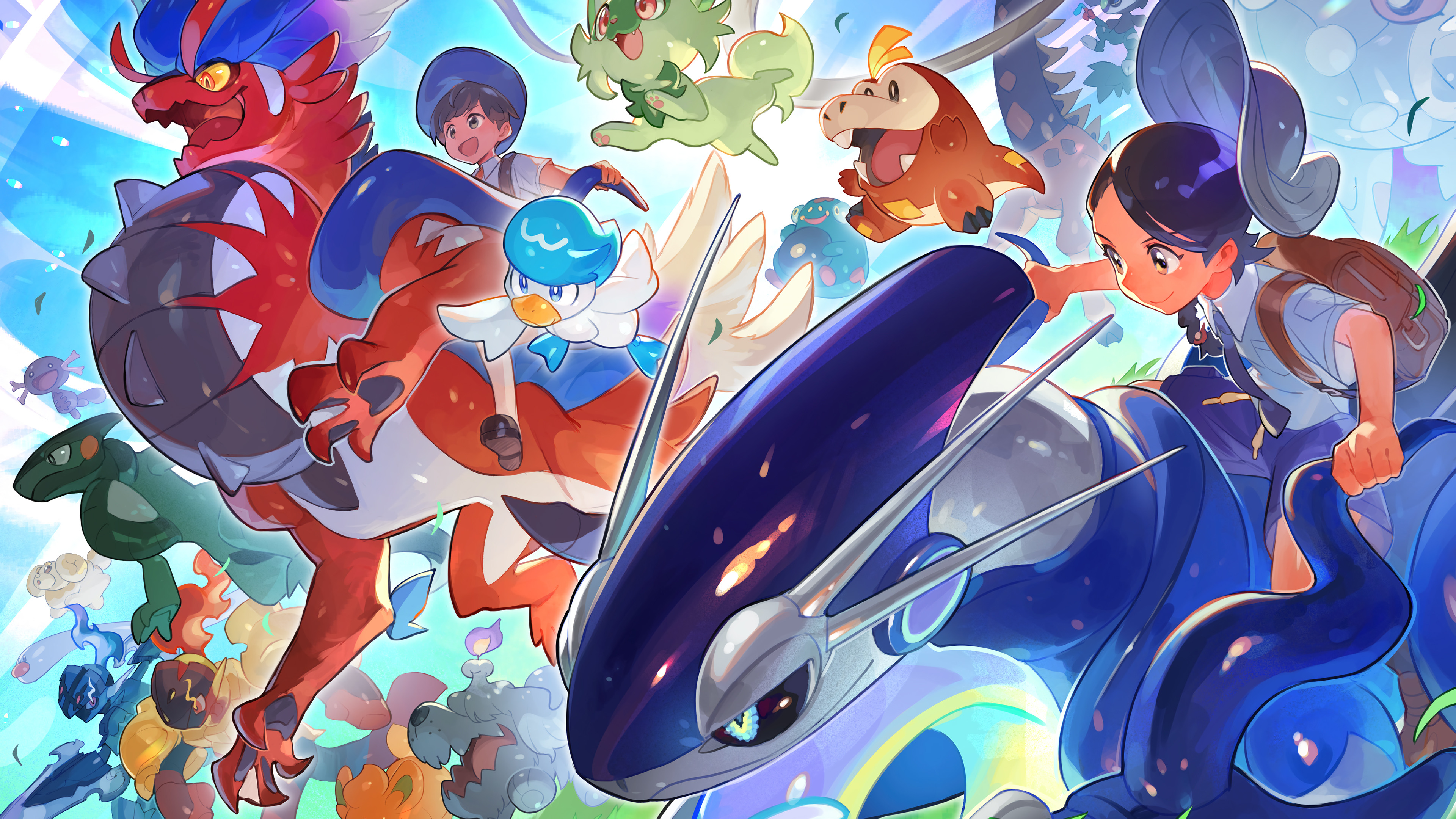 3840x2160 Pawmi(Pokemon) HD 4K Wallpaper PC & Phone