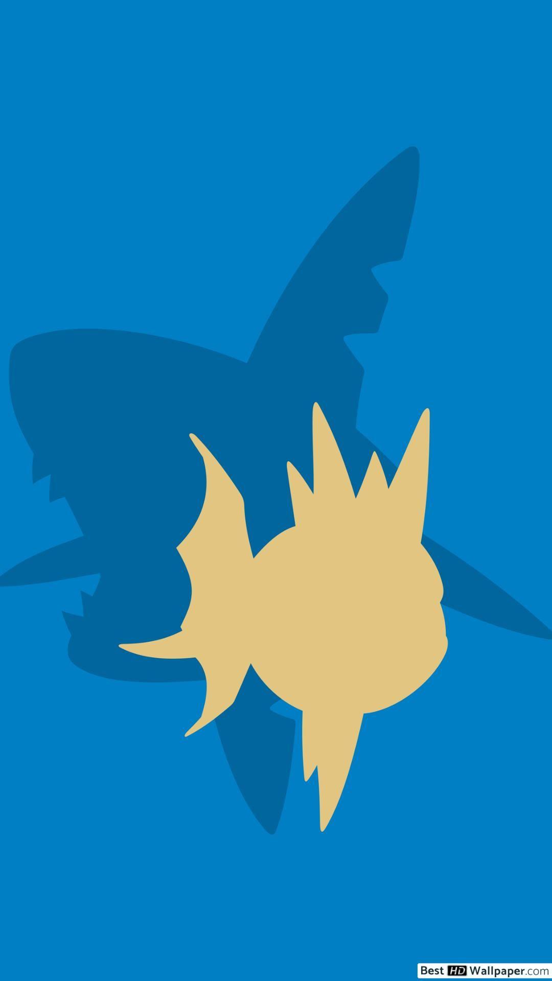 1080x1920 Carvanha and Sharpedo of Pokemon HD wallpaper download