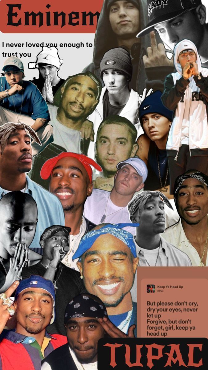 675x1200 2pac and Eminem. Tupac wallpaper, 2pac wallpaper, Rap wallpaper