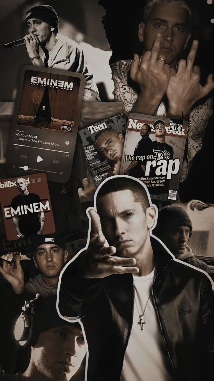 736x1309 Eminem Wallpaper