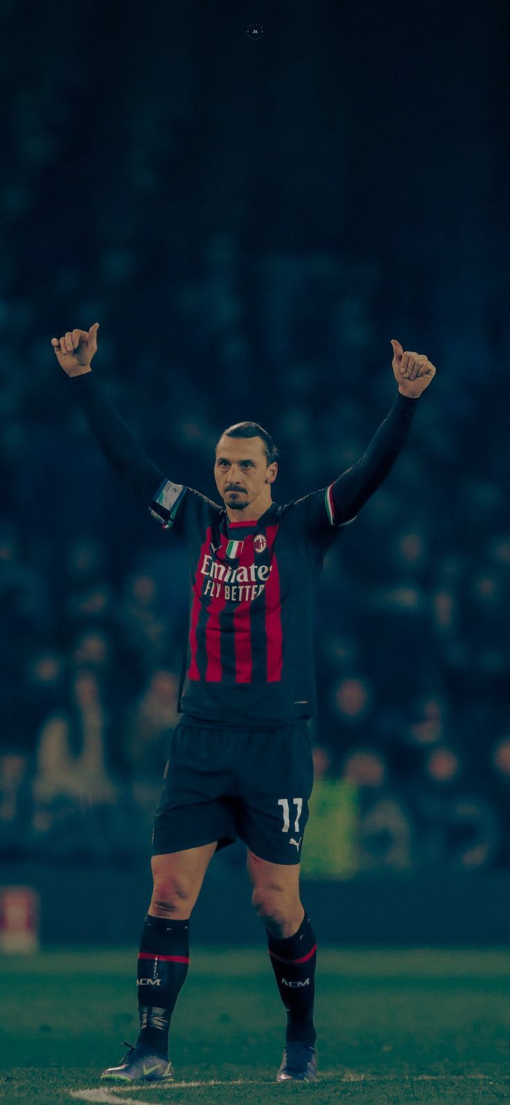 736x1593 4K #Wallpaper. Zlatan Ibrahimović. A.C. Milan