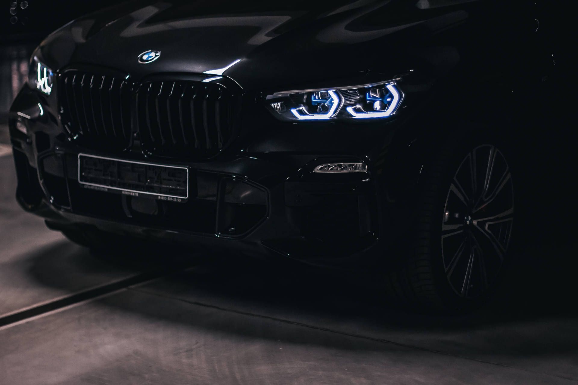 1920x1280 Black Bmw Wallpaper