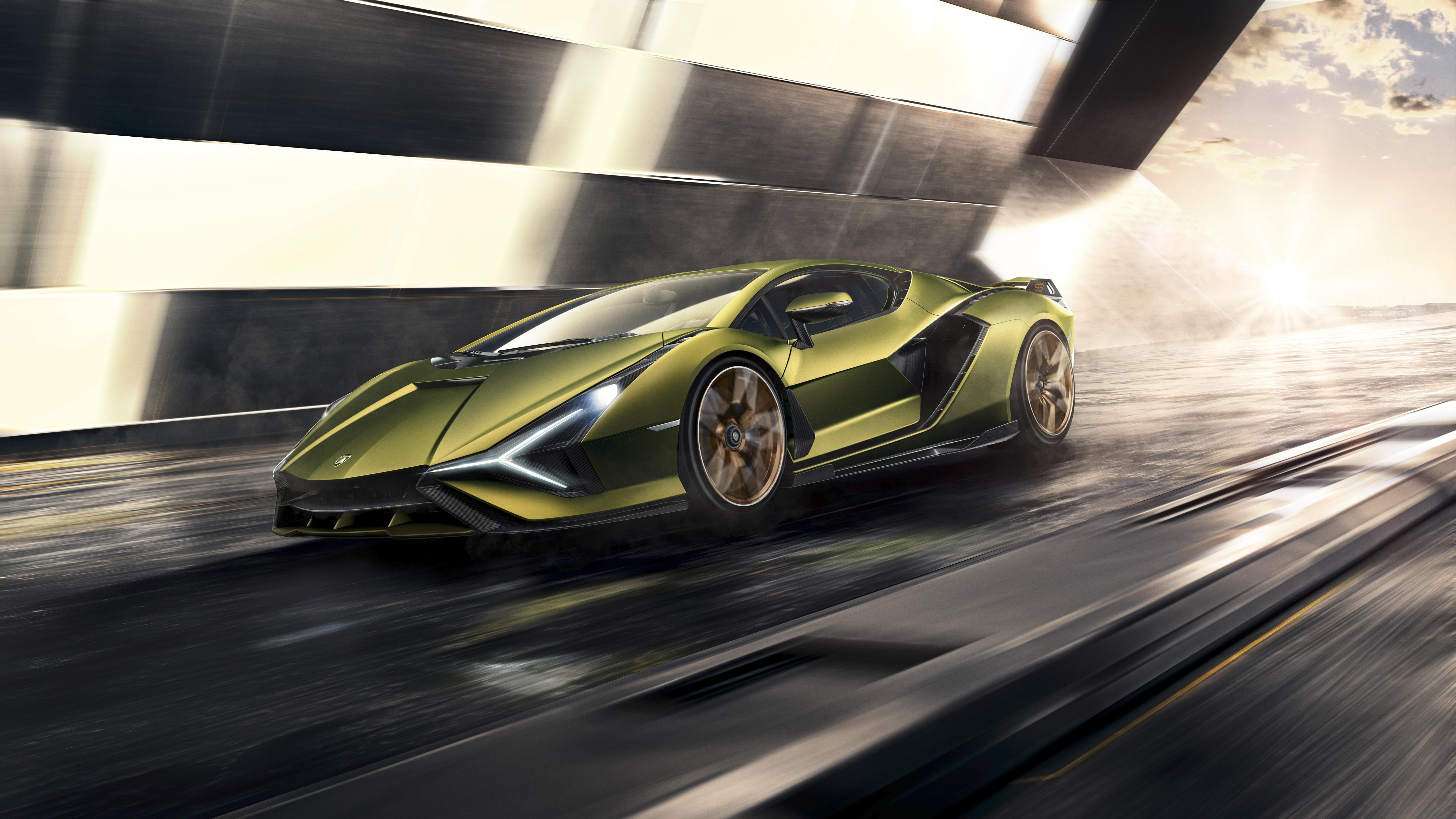 6000x3375 Lamborghini Sian 2019 Wallpaper