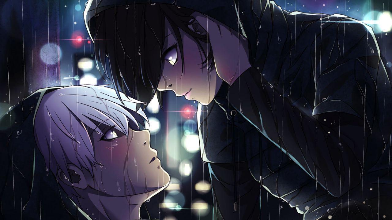 1280x720 Kaneki And Touka Wallpaper