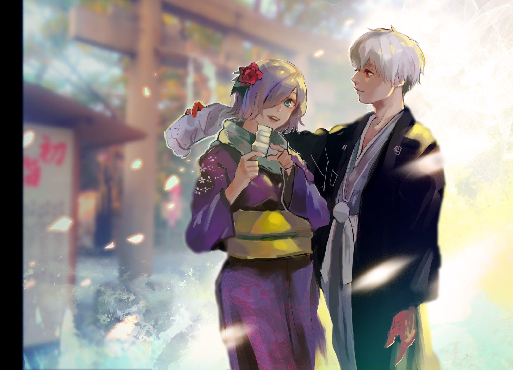 2126x1535 Fanart, from, ghoul, kaneki, ken, kirishima, kushure, kyuba, melo