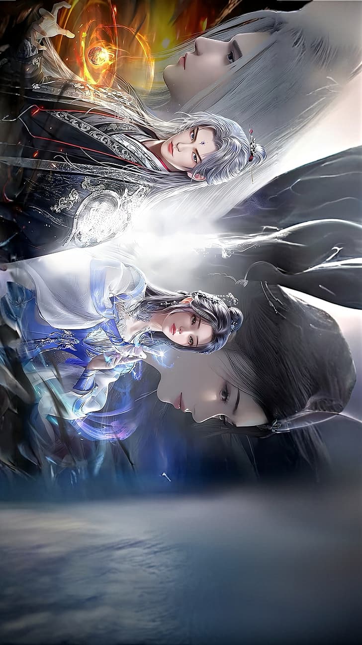 728x1295 HD wallpaper: Wang Lin, Renegade Immortal, Wibu, wibuhihi03