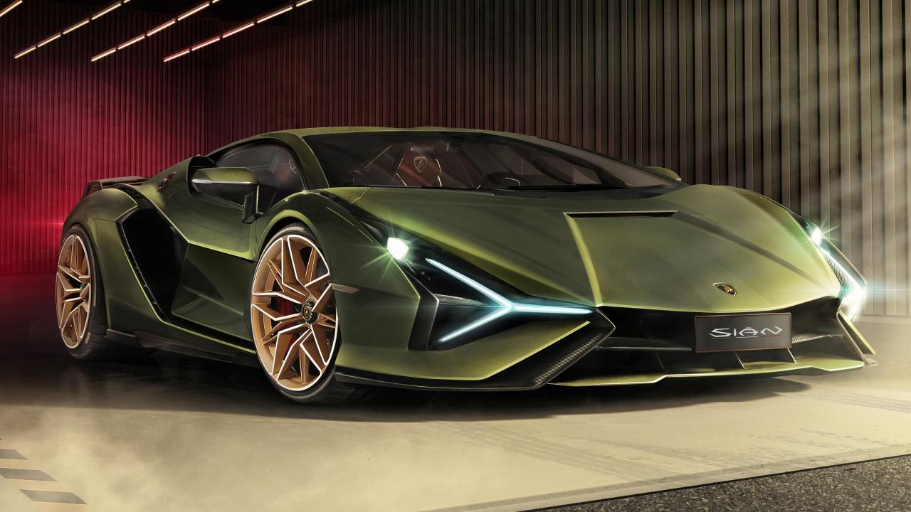 1280x720 Lamborghini Sian Wallpaper