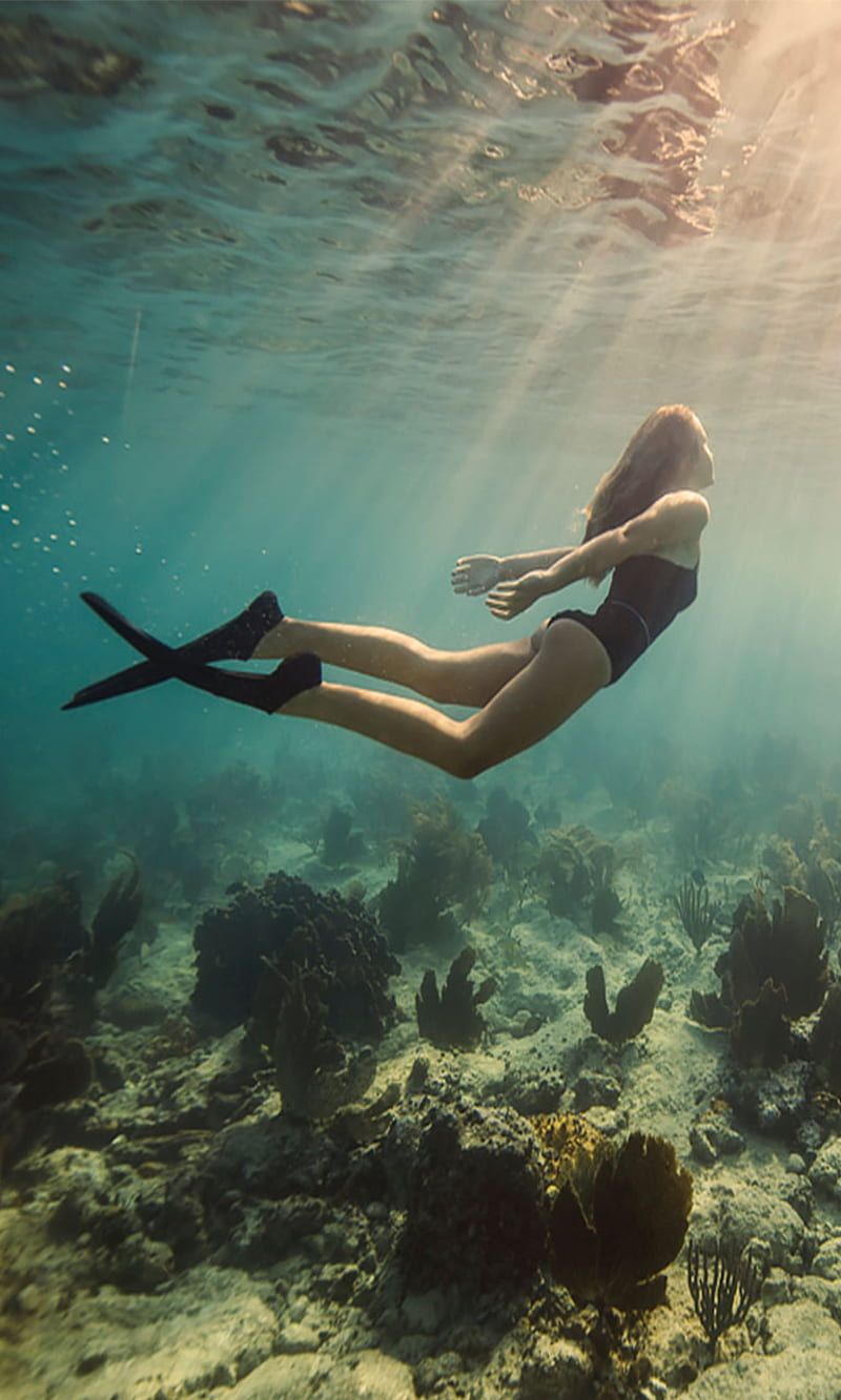 800x1333 Under Water, girl, swimming, HD phone wallpaper