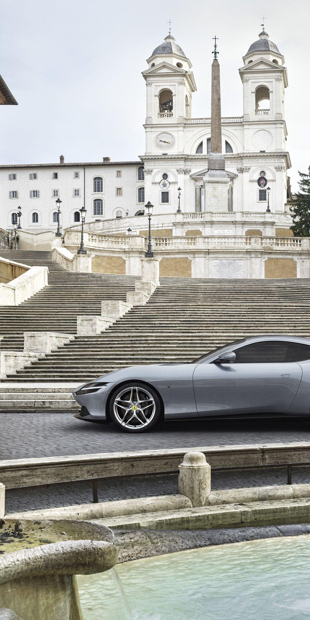 1080x2160 Ferrari Roma 4k One Plus 5T, Honor 7x, Honor view 10