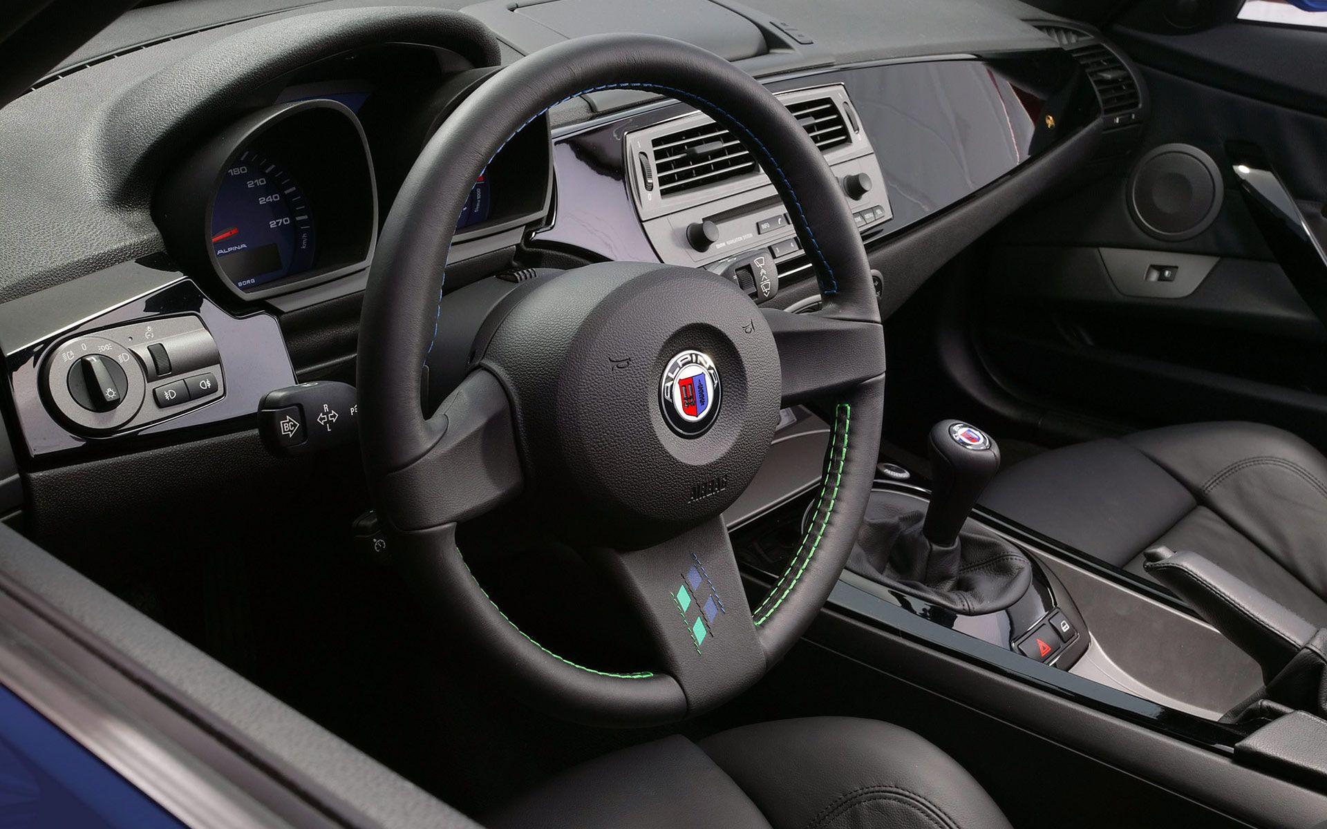 1920x1200 Dashboard, interior, roadster, bmw, alpina, background