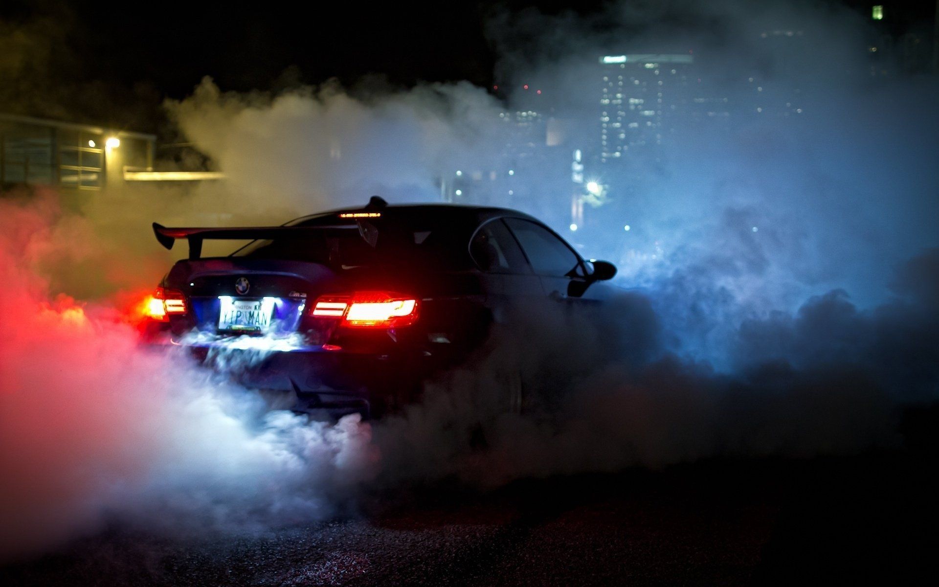 1920x1200 BMW Night Drift Wallpaperx1200