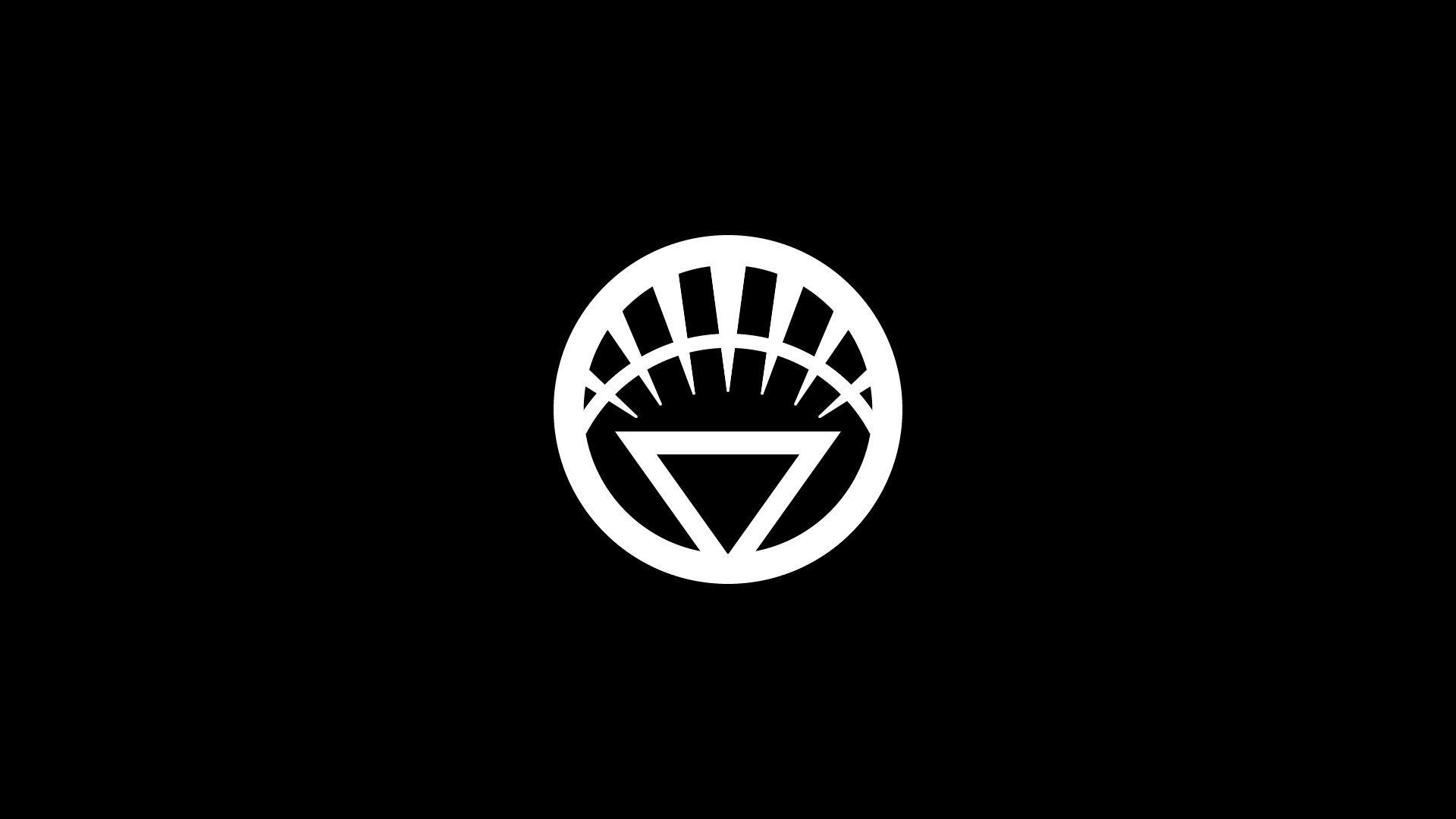 1920x1080 Black Lantern Wallpaper