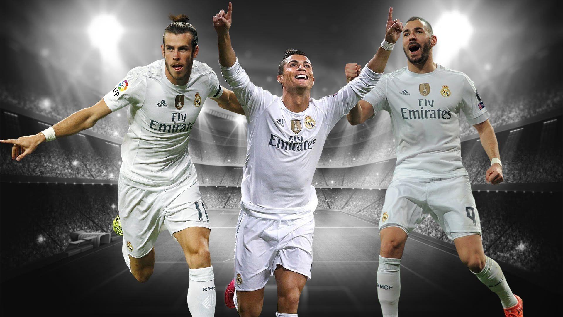 1920x1080 Ronaldo Bale Benzema Wallpaper