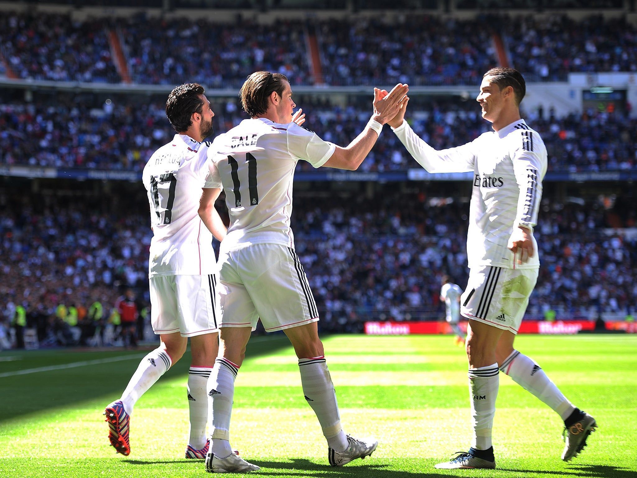 2048x1536 Real Madrid 9 Granada 1 match report: Cristiano Ronaldo gets five, plus goals for Gareth Bale and Karim Benzema