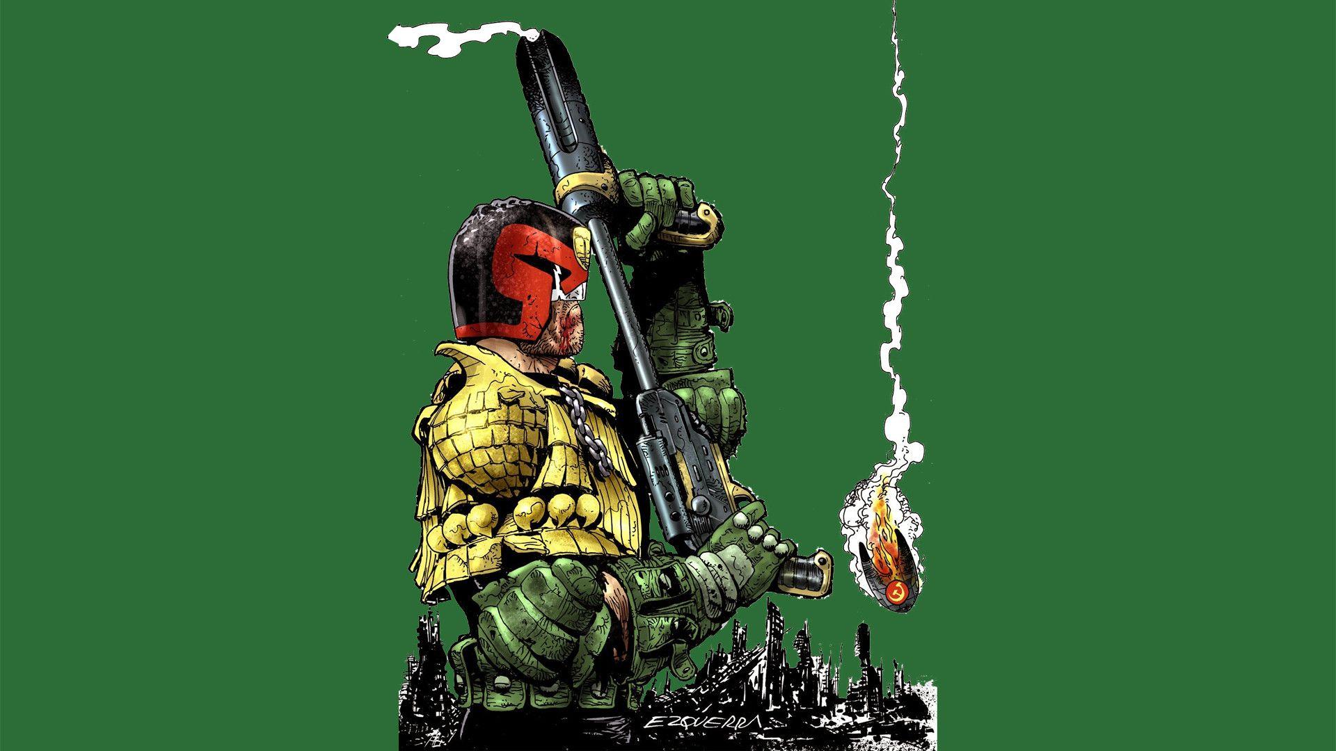 1920x1080 Judge Dredd Wallpaper