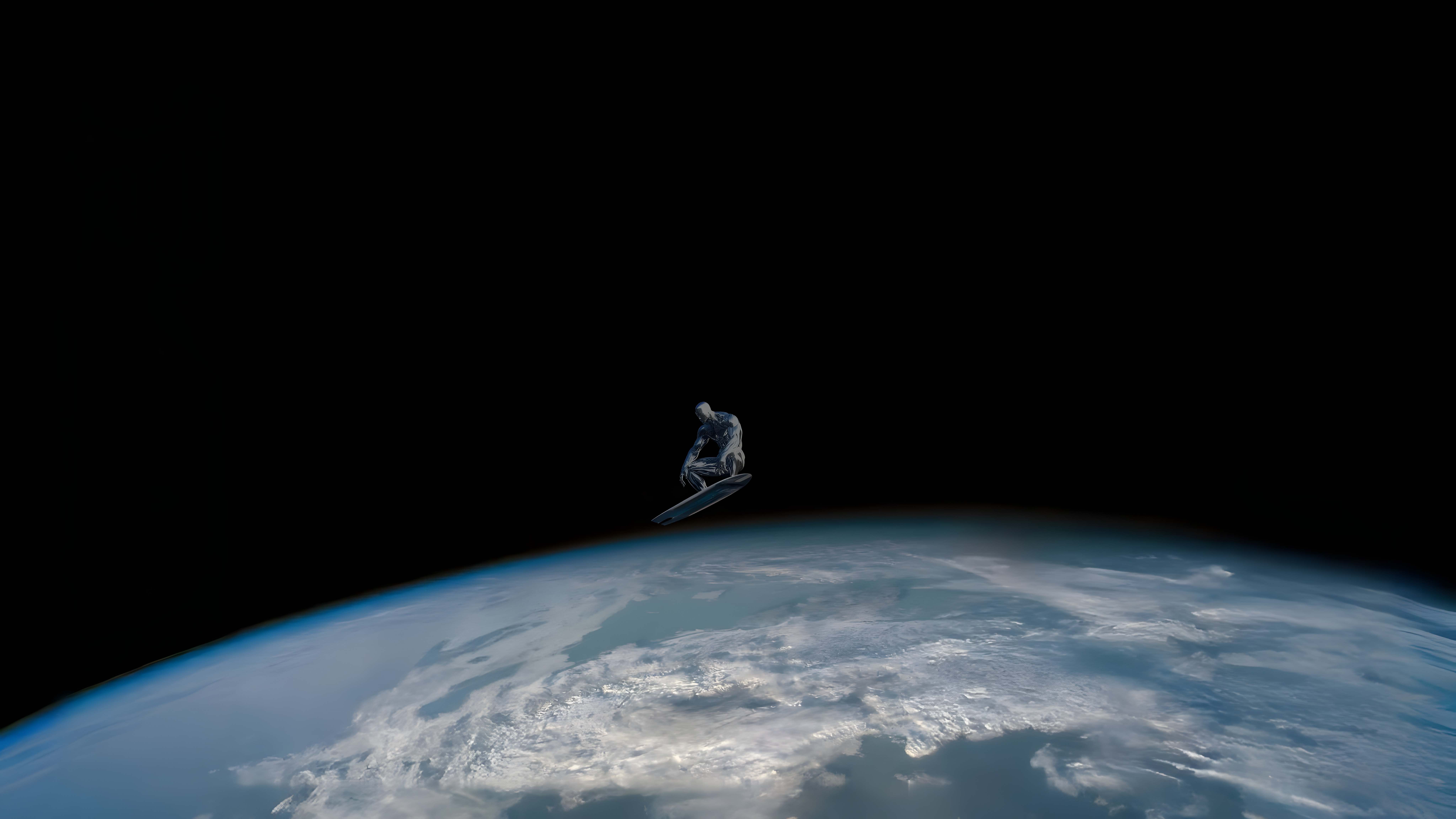 Silver Surfer In Space Wallpapers Top Free Silver Surfer In Space — free download