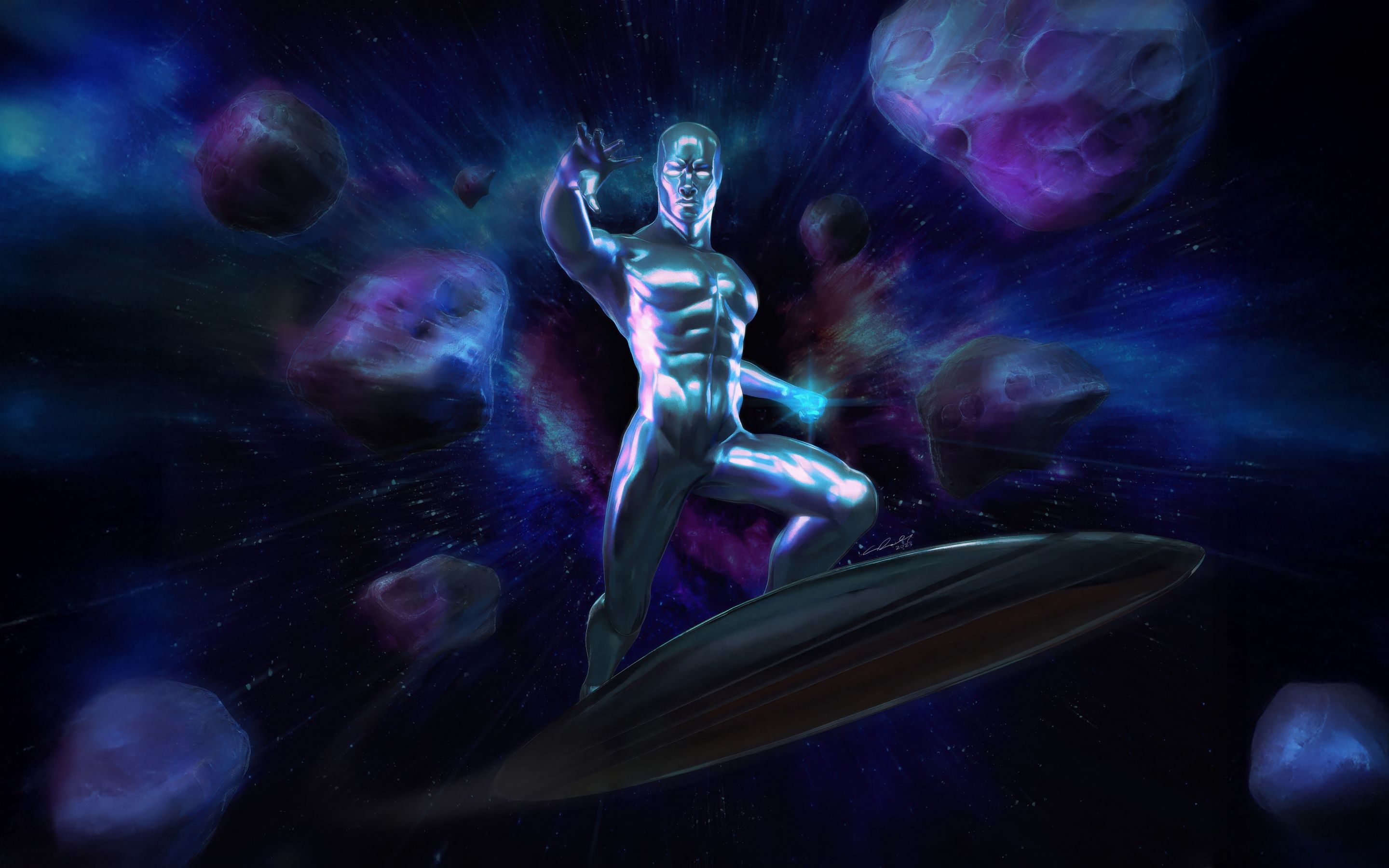 2880x1800 Silver Surfer Wallpaper 4K, 5K, Marvel Comics