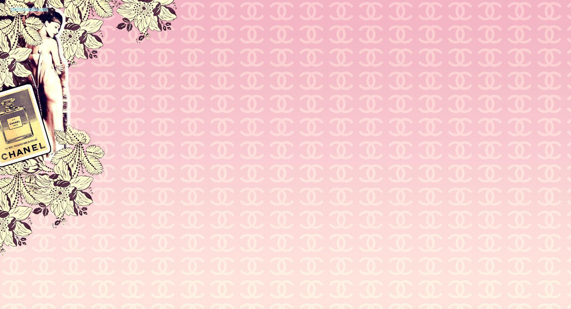 1920x1040 Coco Chanel Wallpaper > Chanel Pink Background Wallpaper & Background Download
