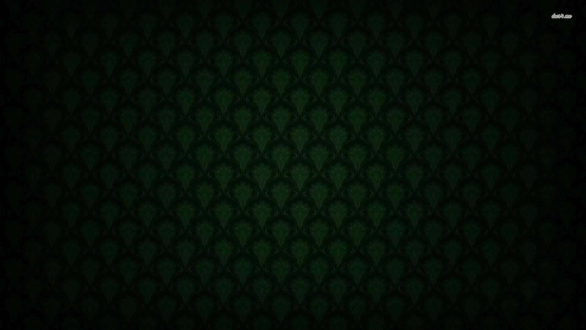 1920x1080 Green Vintage Floral Pattern wallpaper wallpaper