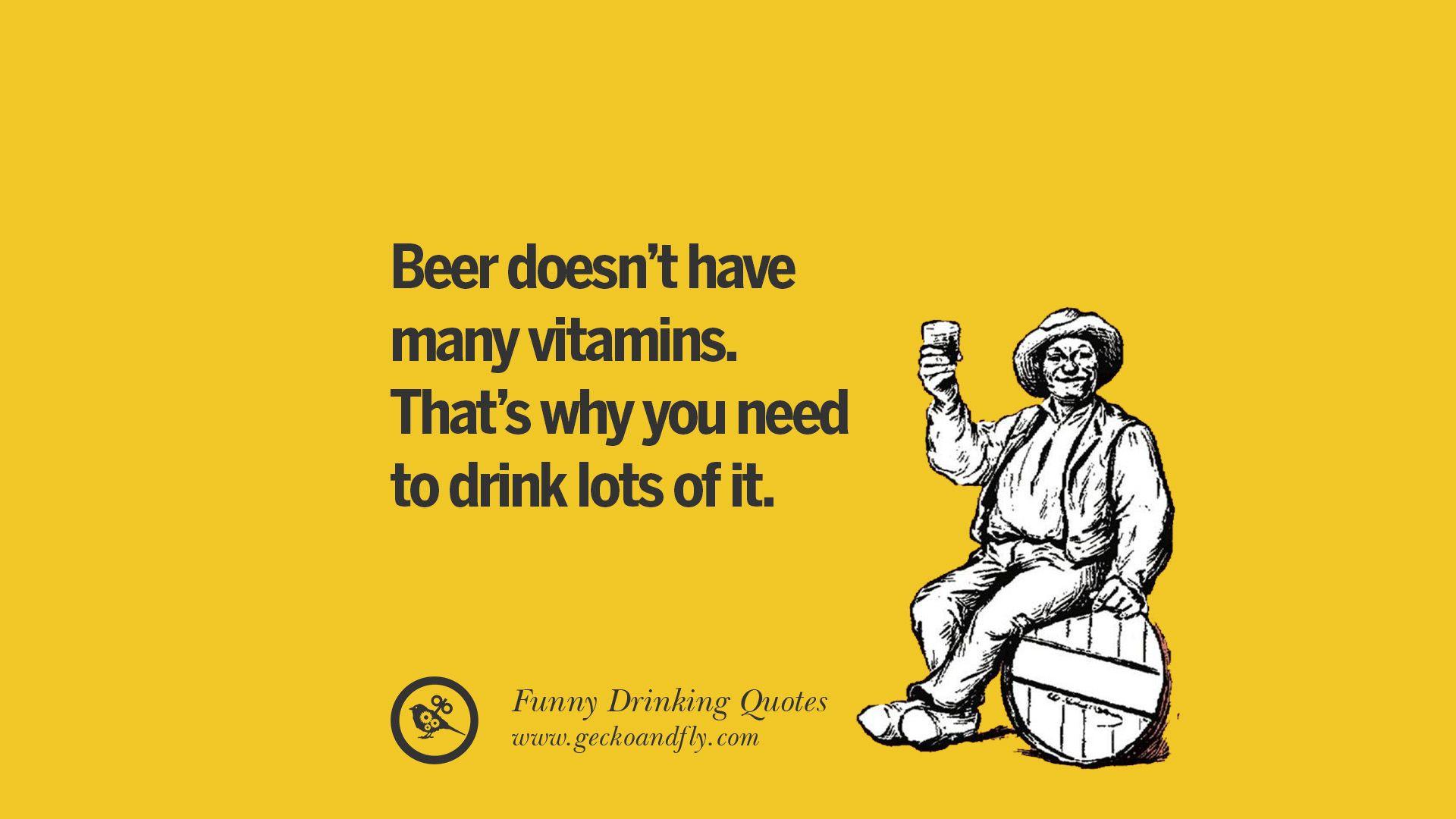 1920x1080 Funny Saying On Drinking Alcohol, Having Fun, And Partying