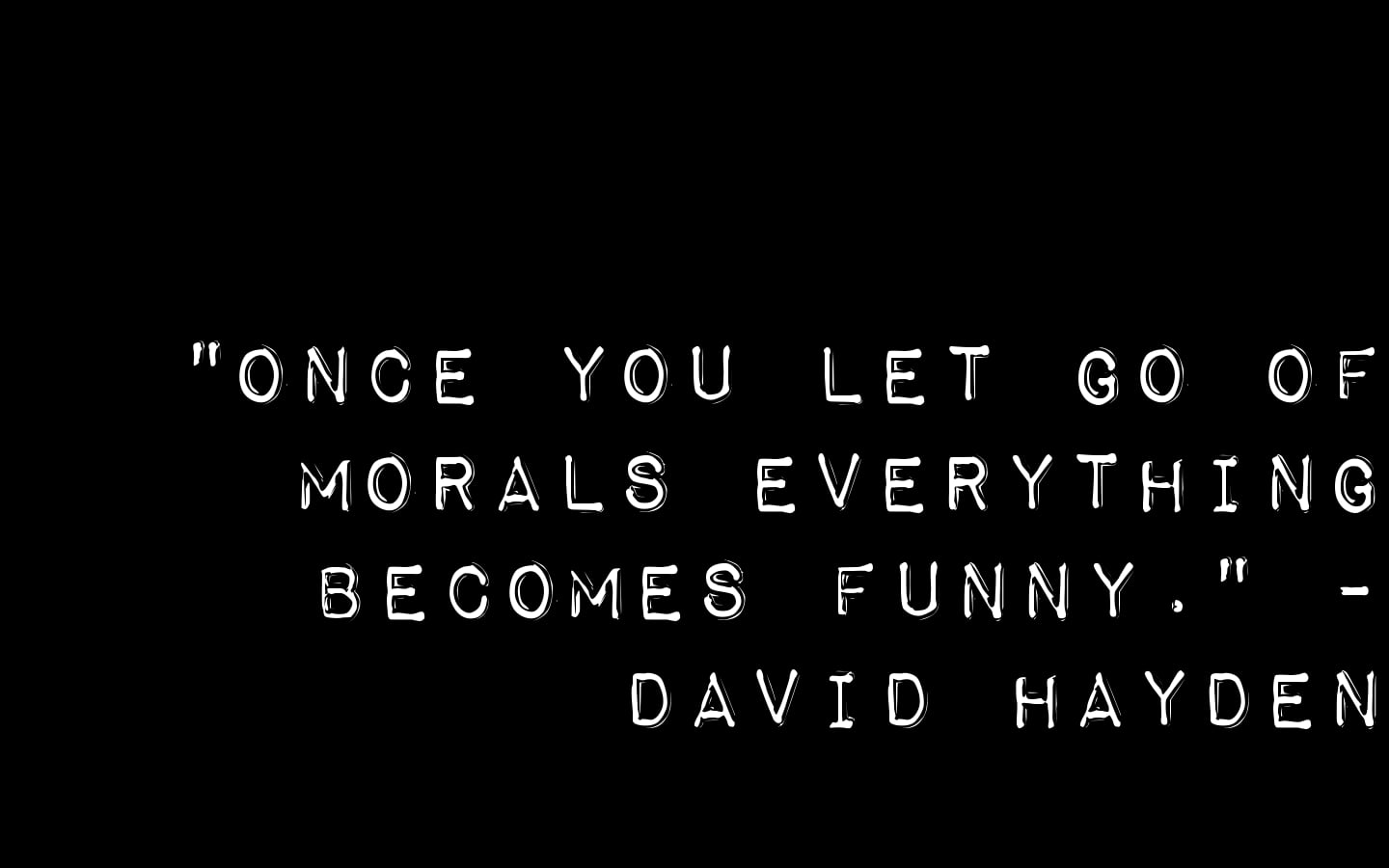 1440x900 Black background with text overlaty, quote HD wallpaper