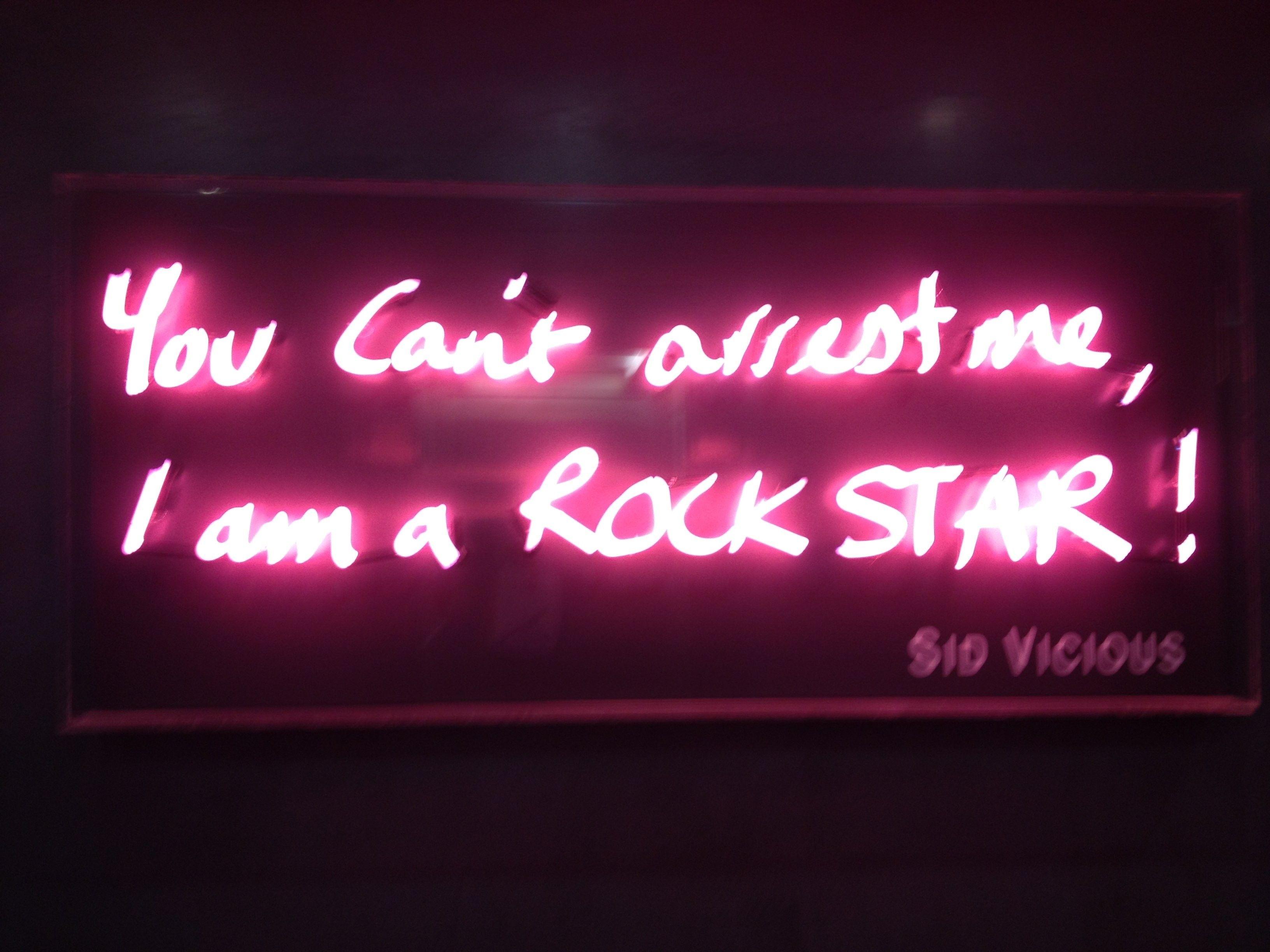 3264x2448 Rock, Typography, Roll, typo, Widescreen, Punk, Quote, Hard, neon