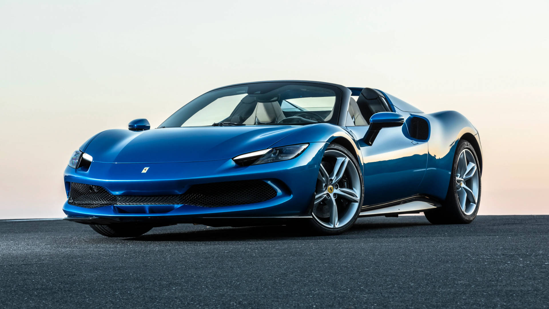 1920x1080 Download 5120x1440 Ferrari Car Blue Wallpaper