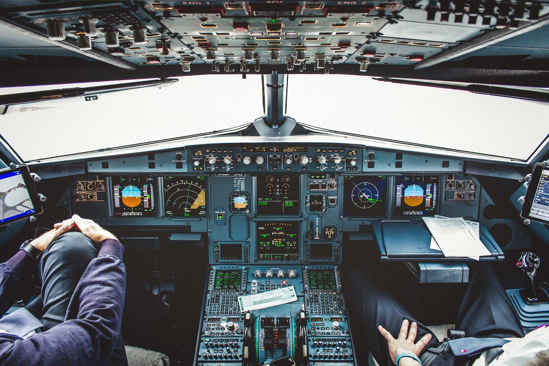 1920x1280 Airplane Cockpit Wallpaper