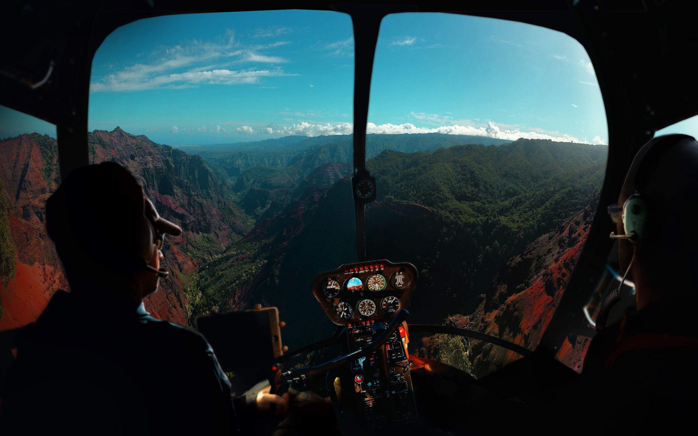2880x1800 Pilot Inside Aircraft Cockpit View Macbook Pro Retina HD