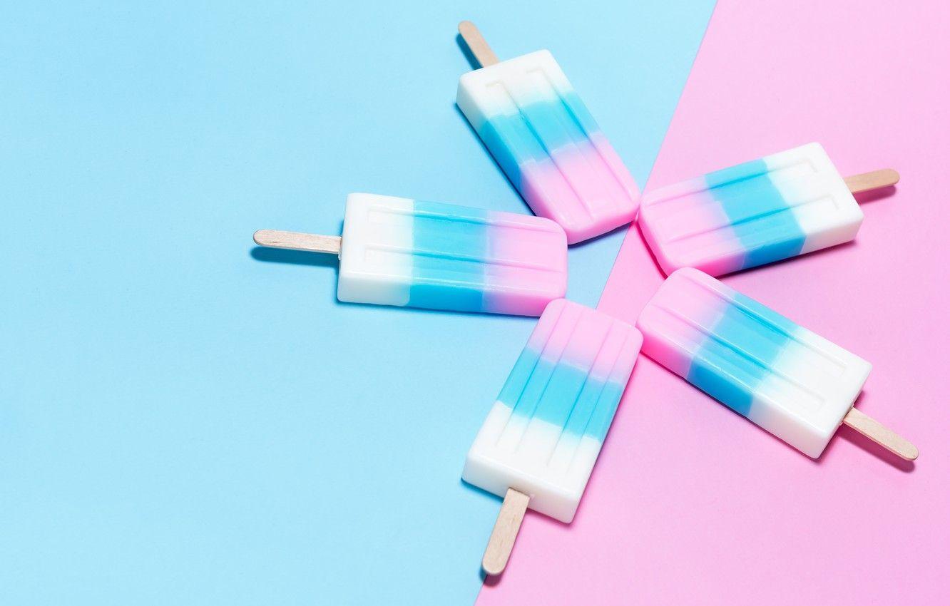 1332x850 Wallpaper summer, rainbow, Ice cream image for desktop, section еда