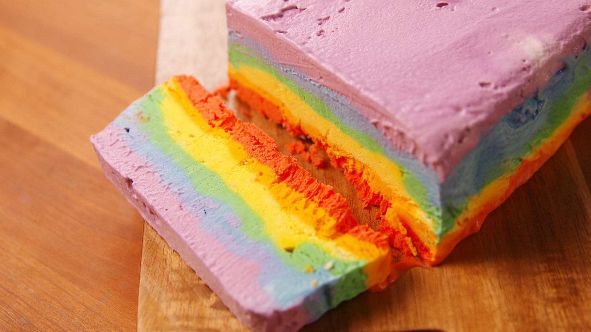 1920x1080 Best Rainbow Ice Cream Cake Recipe to Make Rainbow Ice Cream