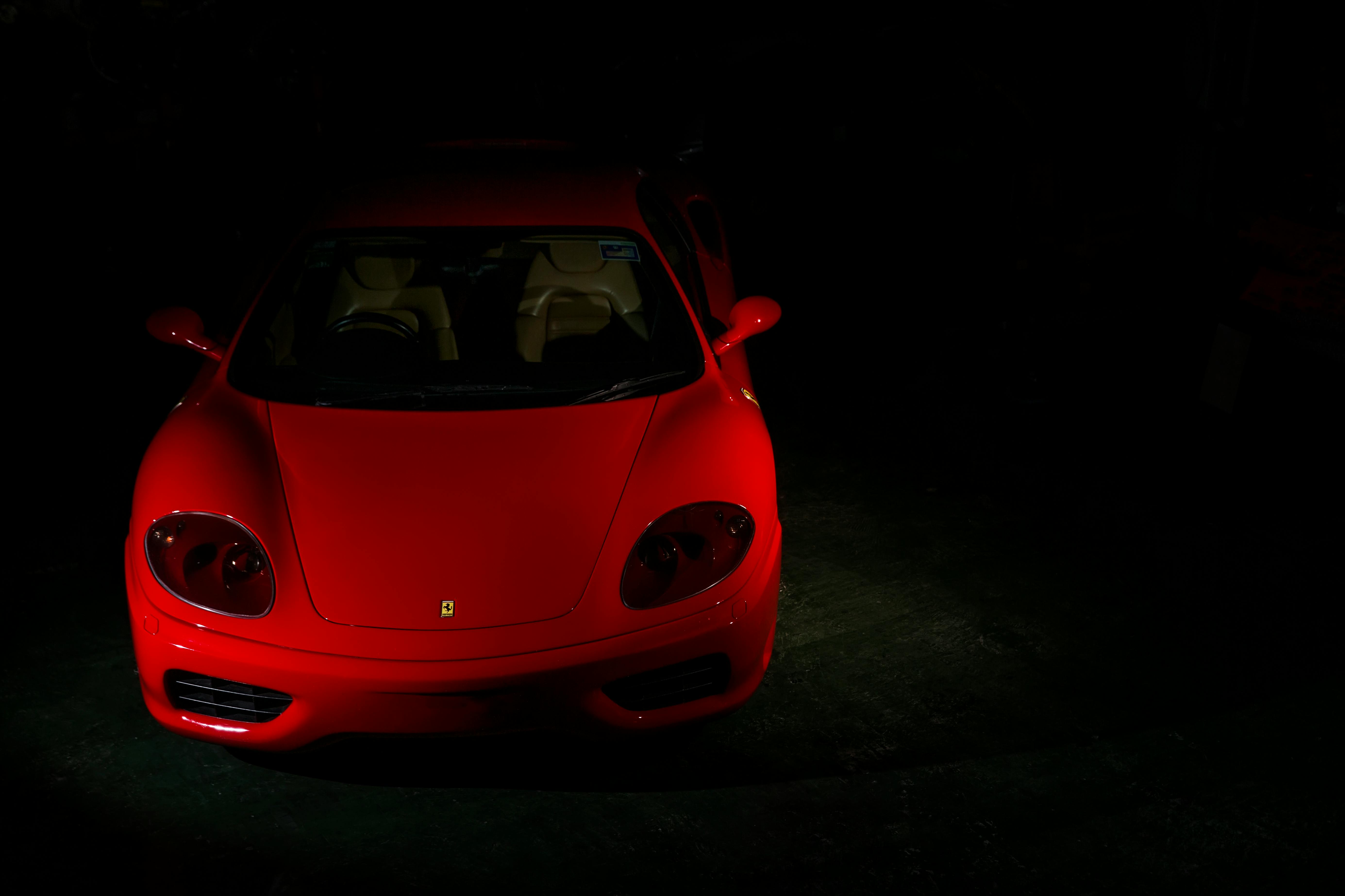5541x3694 A Red Sports Car · Free