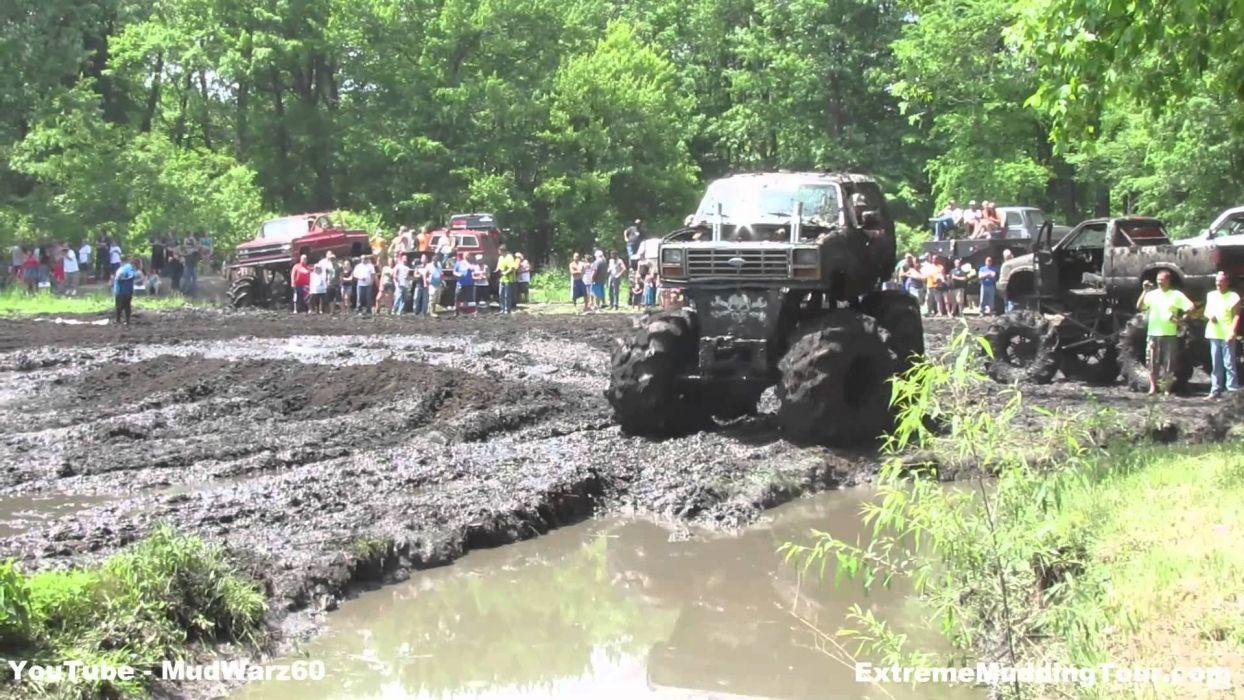 1244x700 MUD BOGGING 4x4 Offroad Race Racing Pickup (13) Wallpaper