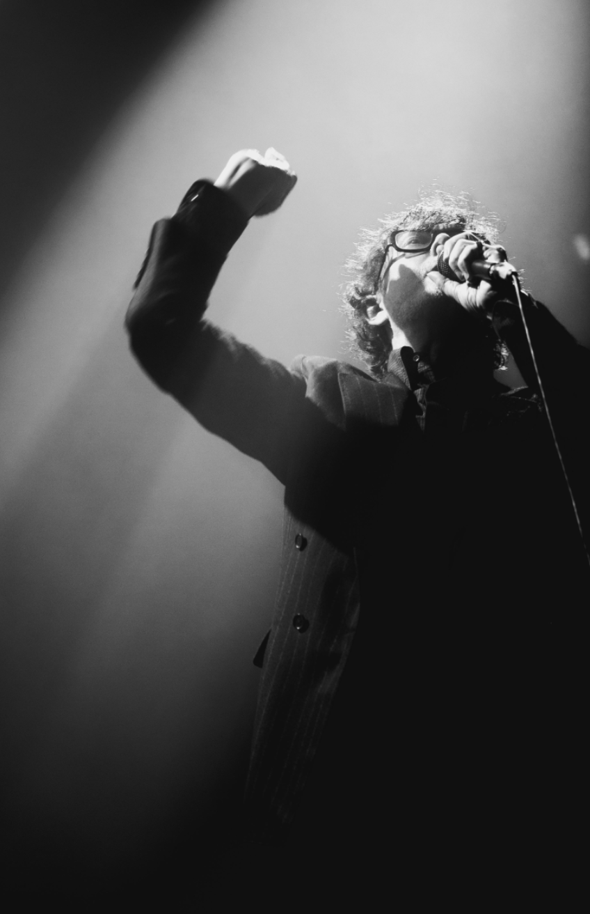 848x1312 I feel proud of how this photo of Jarvis Cocker (Pulp) came out, but open to comments as to how this could have been edited / framed better
