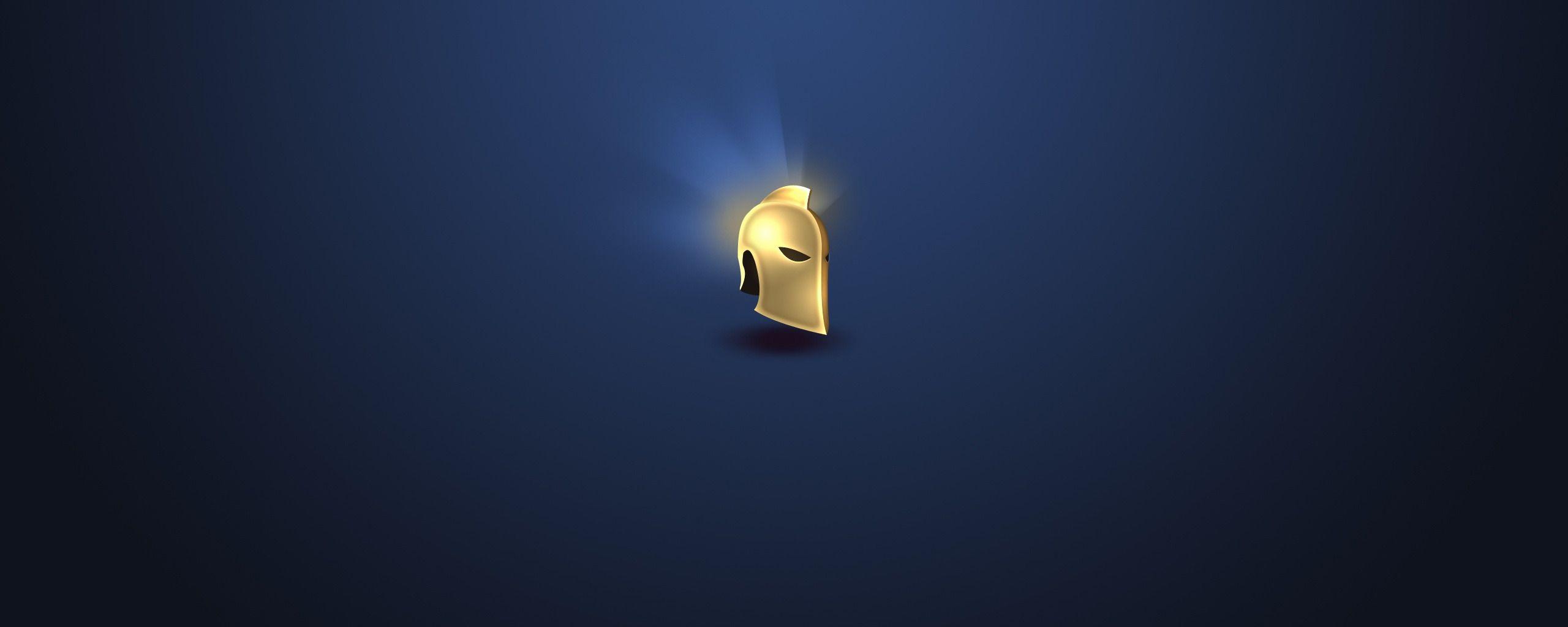 2560x1024 Download wallpaper magic, minimal Wallpaper, DC comics, helm