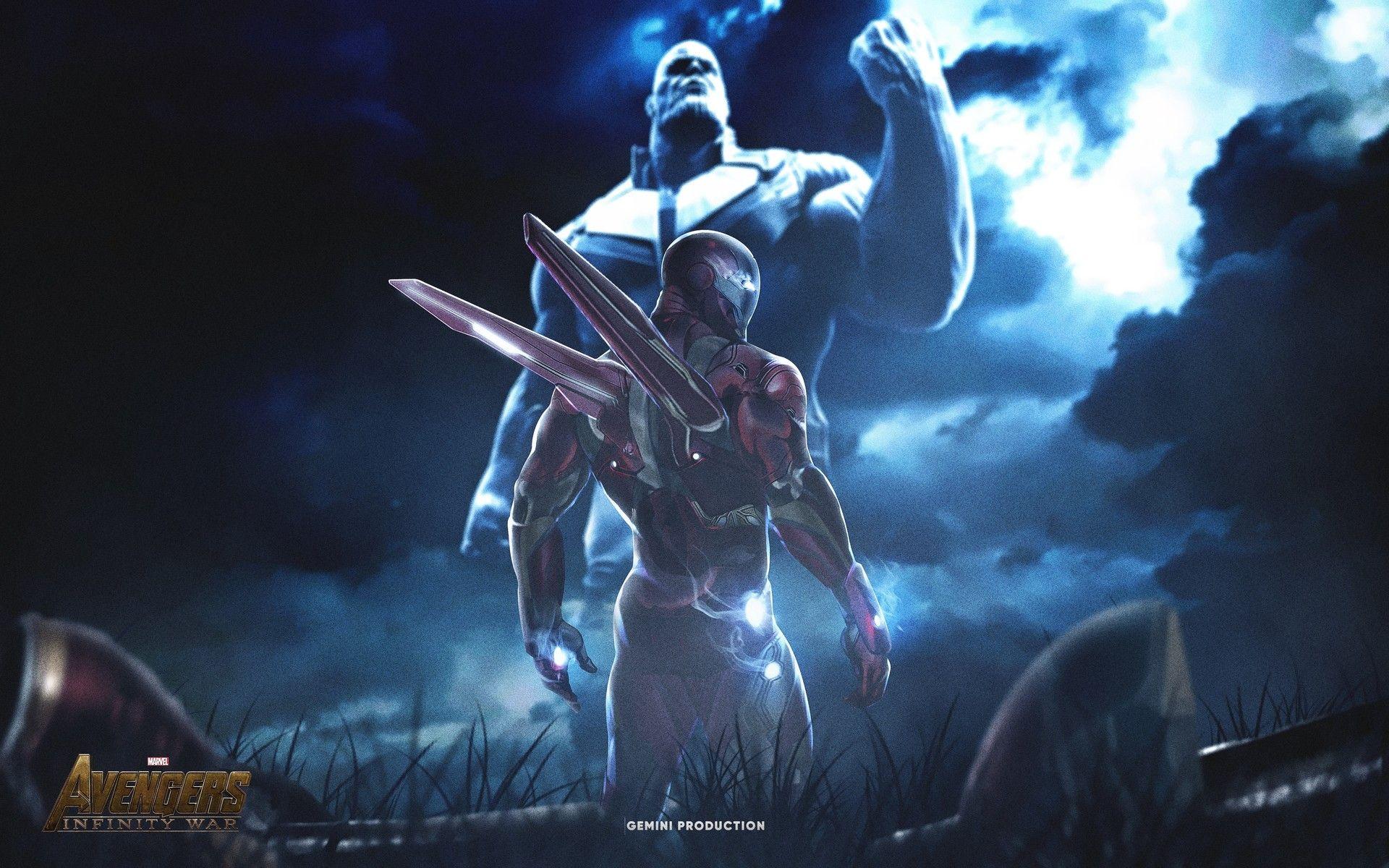 1920x1200 The Last Man Standing And Iron Man, HD Wallpaper