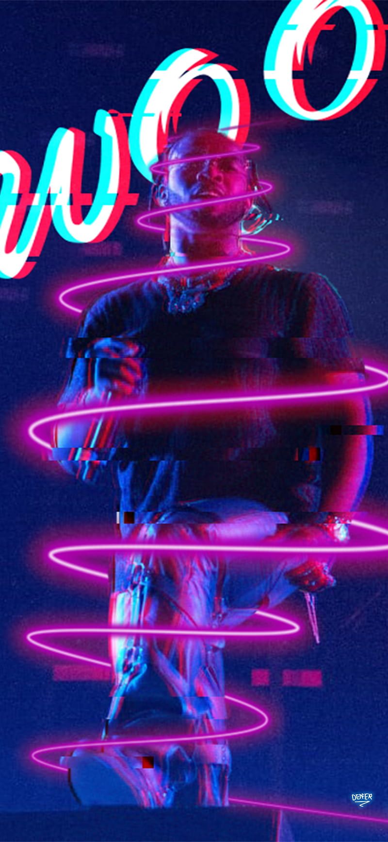 800x1732 Pop Smoke, rap, king of new york, woo, HD phone wallpaper